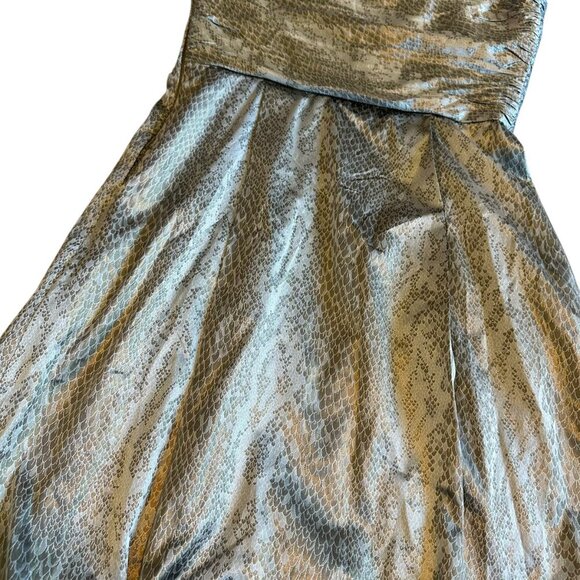 Diane Von Furstenberg DVF Treenie Snake Print Mini Dress Silk Size 6 Women's - Picture 11 of 12